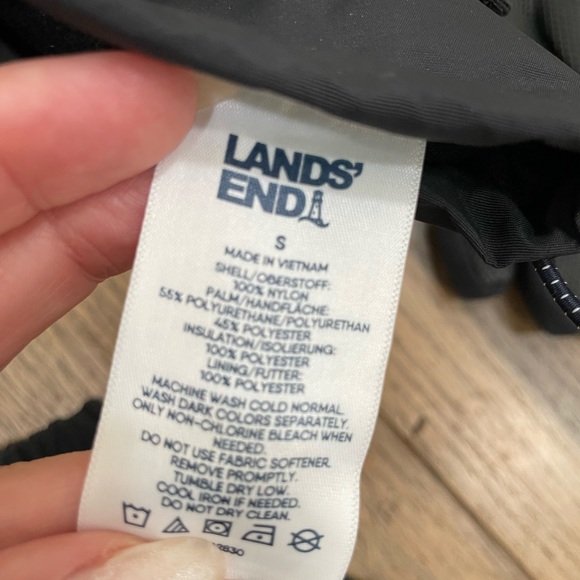 Lands End Snow bibs & Gloves mittens boy 3T - Picture 9 of 10